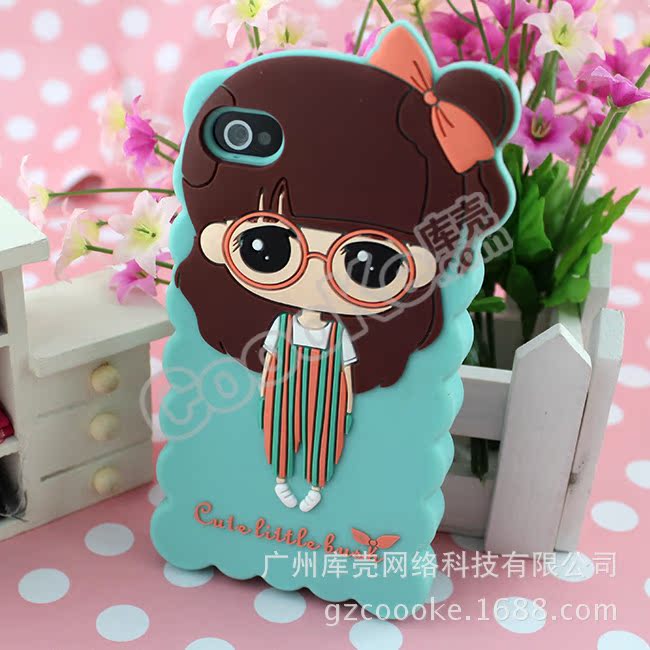 卡通小希硅胶 iPhone5