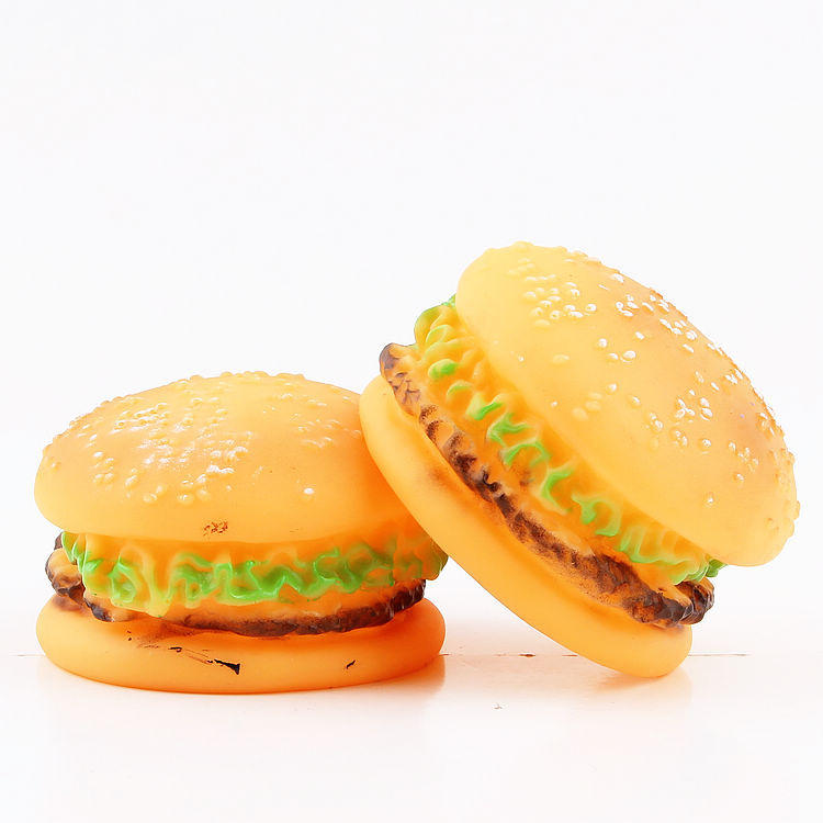 【狗狗玩具\/发声玩具\/球形玩具 汉堡 宠物玩具批