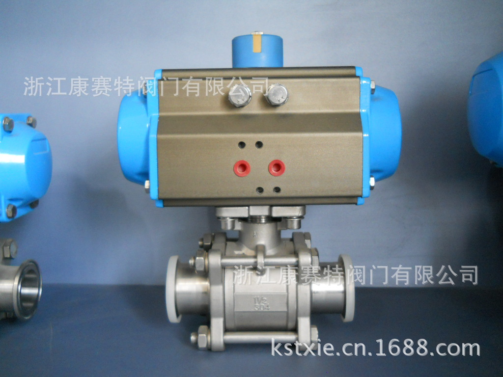 气动3PC快装球阀 (1)