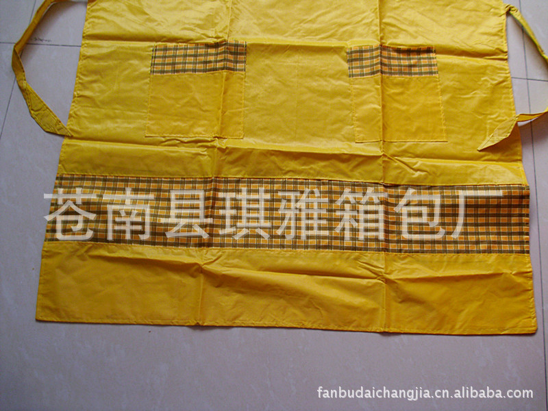 福建广告围裙厂家专业批发定做各种优质广告围裙韩版时尚花边围裙