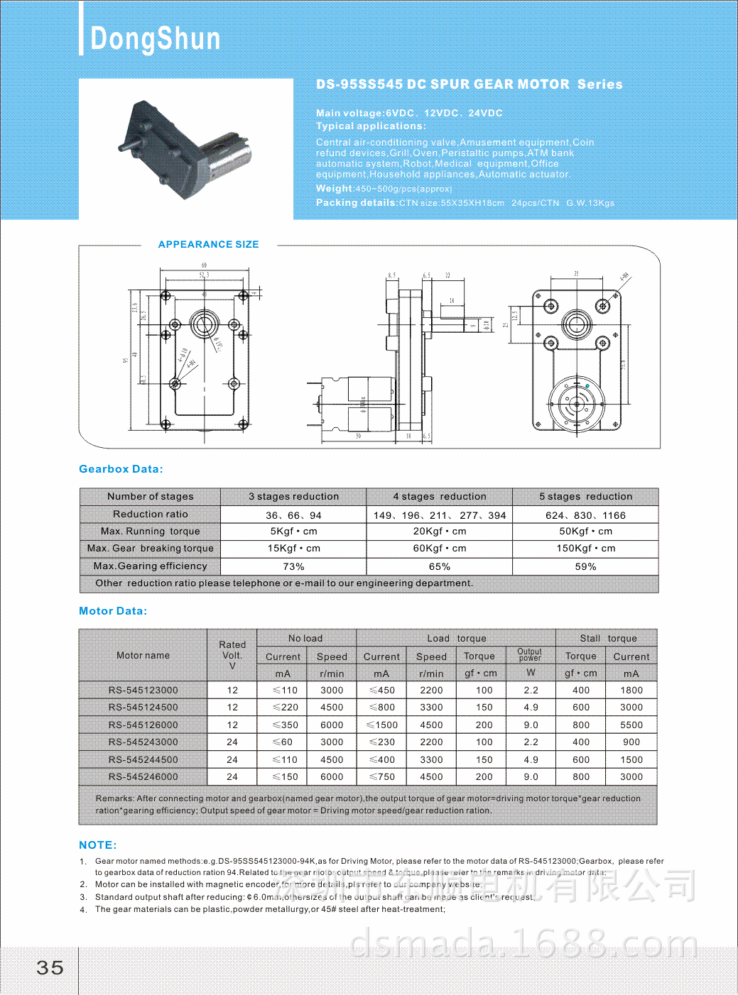 DS-95SS545-1