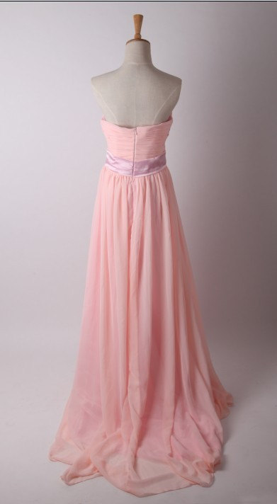 【2013新款性感V领粉色晚<em>礼服</em> <em>婚礼姐妹</em>团礼