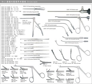 鼻窦内窥镜成套手术器械
