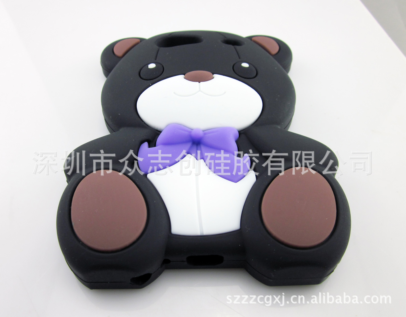 手机保护套-摩托罗拉XT910泰迪熊手机套、小