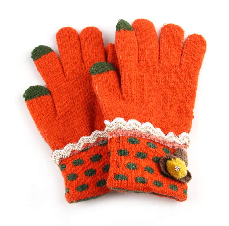 【2014最新款手机触摸屏功能手套 触点屏手套