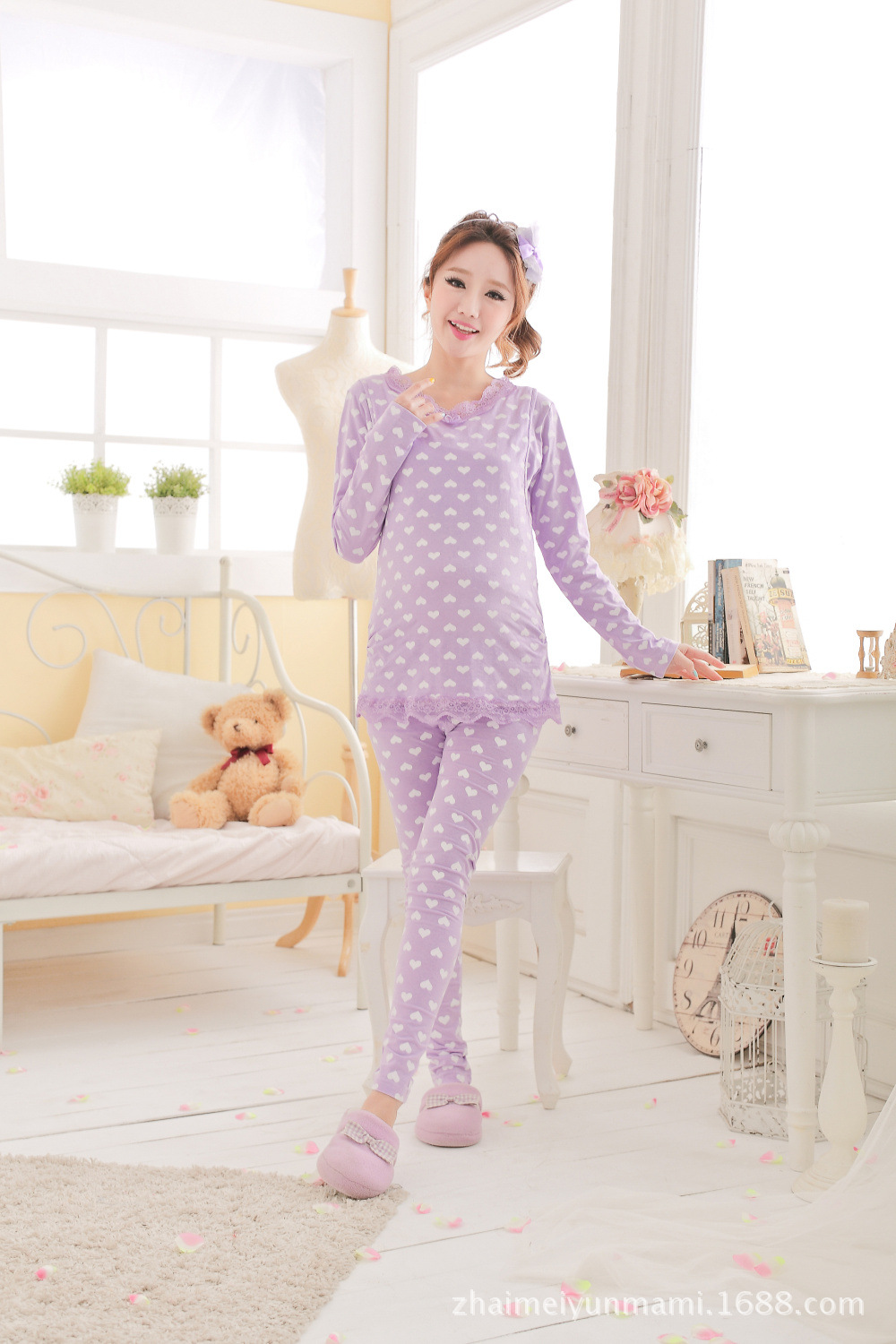 <em>孕妇秋装</em> 外出<em>孕妇睡衣月子</em>服 春夏装纯棉喂奶