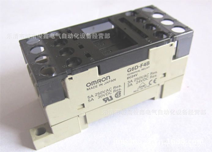 特价供应:正品omron/欧姆龙终端继电器g6d-f4b