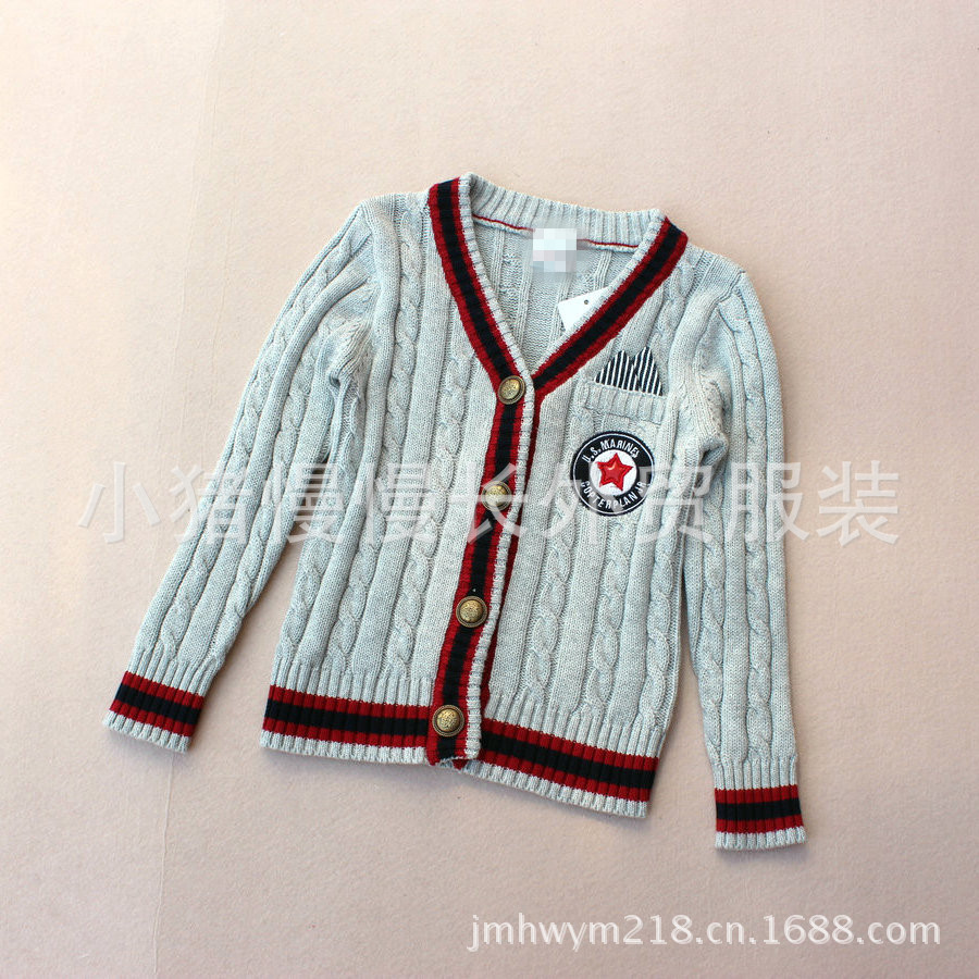 批发采购童毛衣-秋季新款 外贸童装 <em>男童</em> 学院