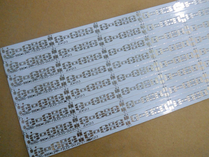 PCB电路板-厂家生产LED硬灯条单面铝基板-P