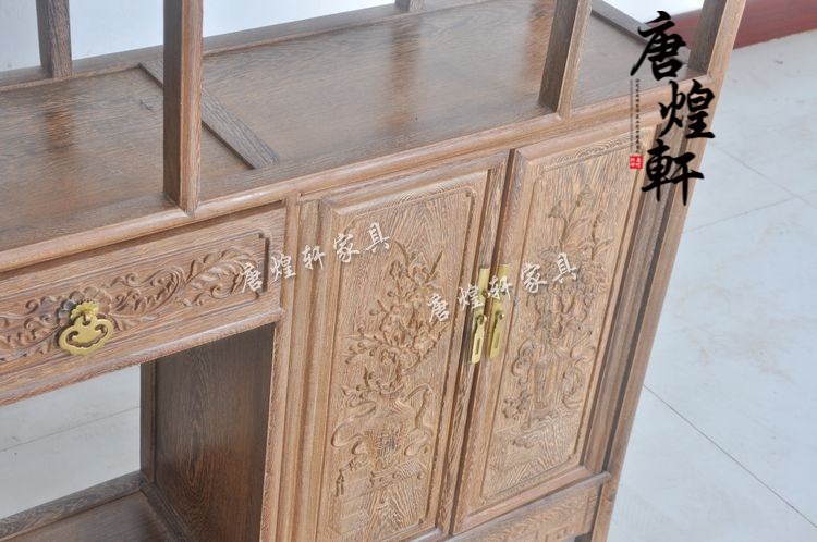 鸡翅木新式博古架 (14)