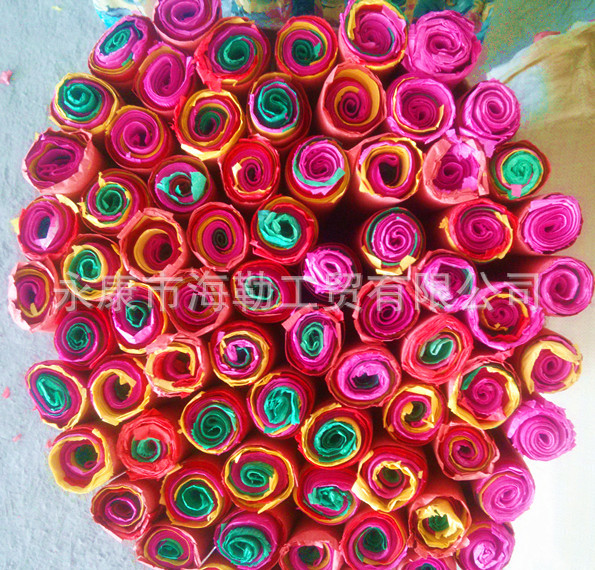 批发采购其他节庆用品-热销礼宾花彩纸批发采