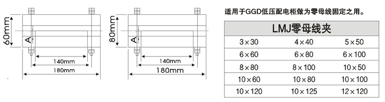 LMJ1、LMJ2零母线夹2