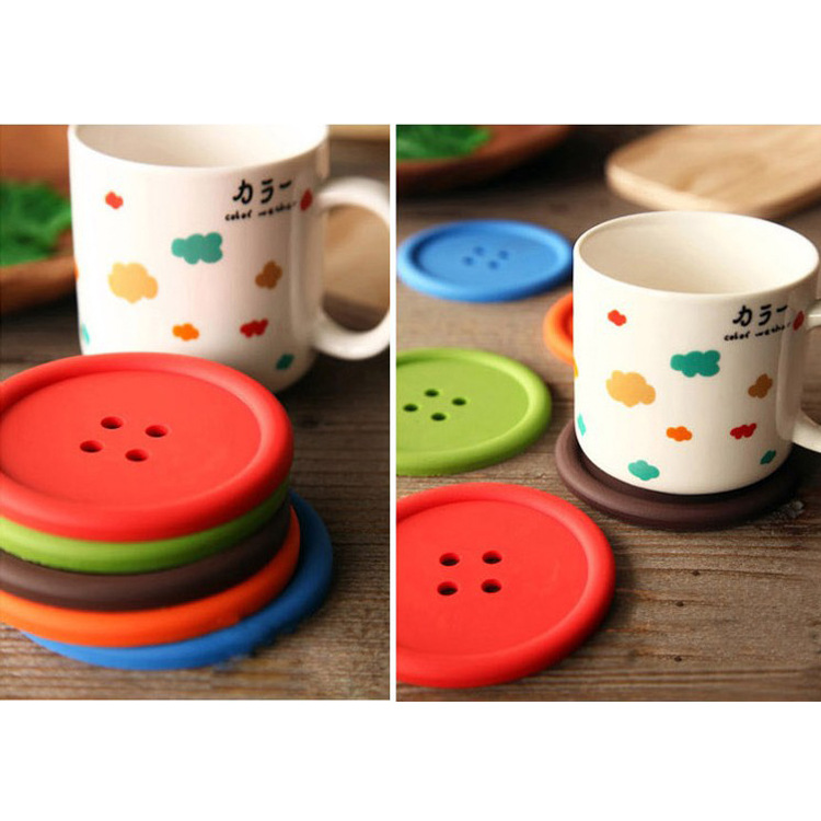 纽扣杯垫
