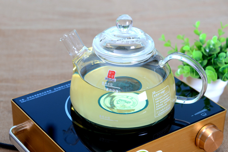 包邮一屋窑电磁炉专用壶耐高温玻璃壶烧水壶花