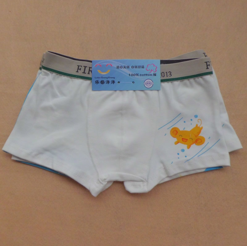 招商批发 乐酷洋洋品牌 100%全棉男童平脚平