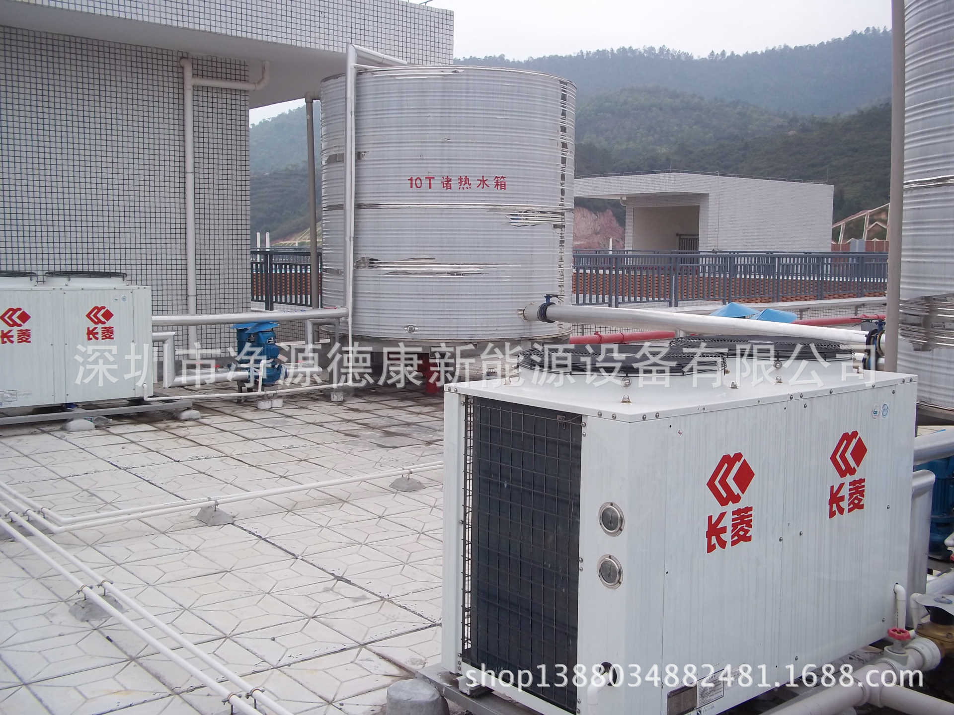 供应长菱空气能热泵机组//空气能热泵//空气源热泵//空气能热水器