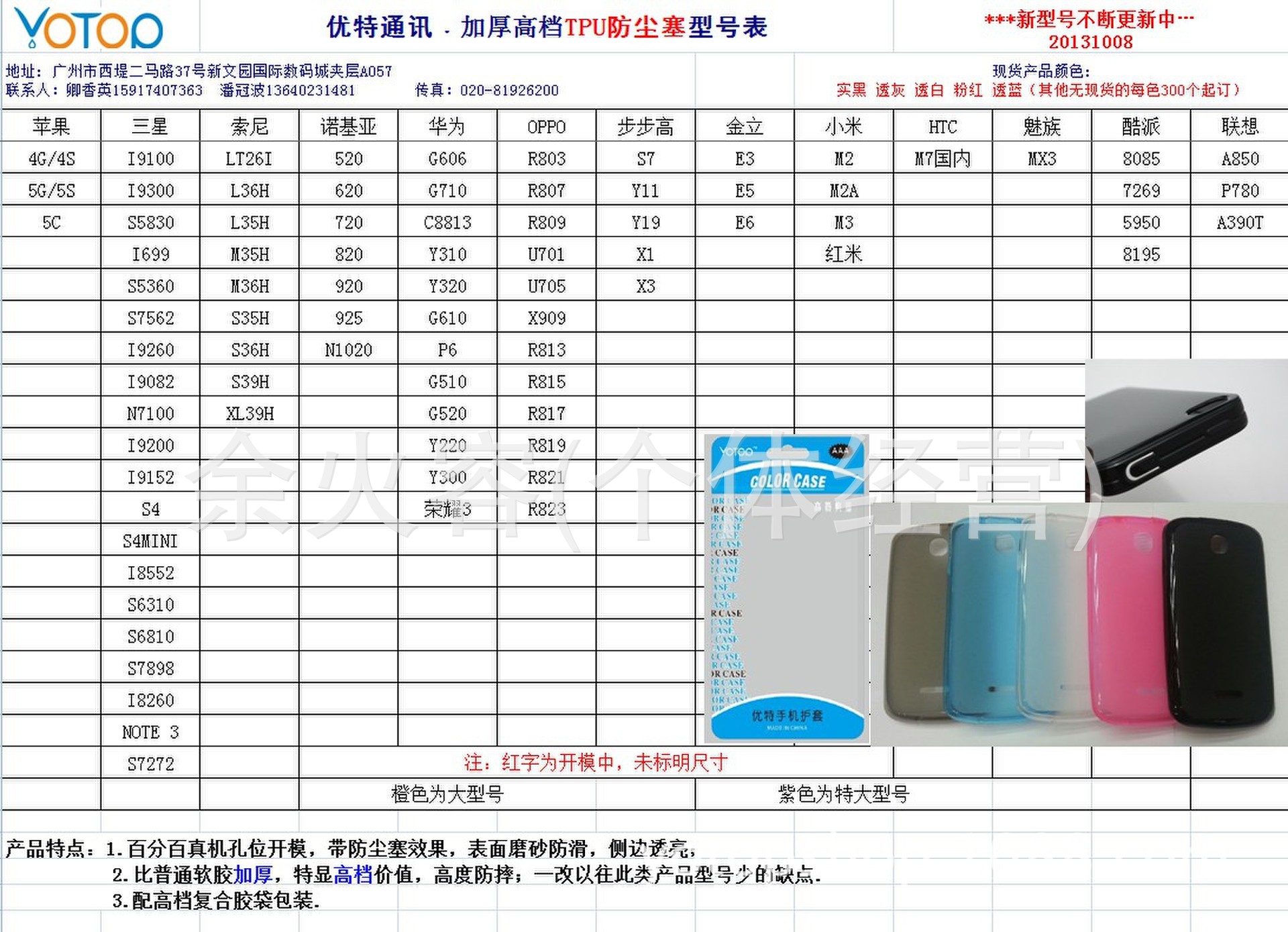 tpu防塵塞型號表