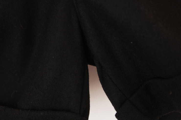 【2013秋冬新款简洁百搭<em>翻边呢子短裤 靴裤</em>】