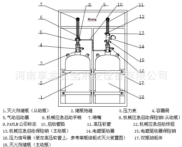 【供应 无管网七氟丙烷灭火系统】