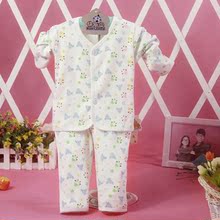 嬰幼兒服裝 純棉開衫兩件套 快樂逗對門寶寶套 快樂逗品牌 廠傢