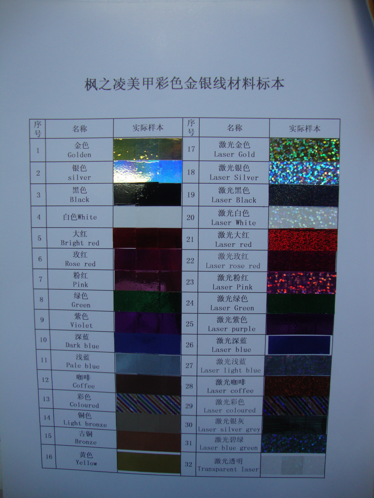 金銀線二