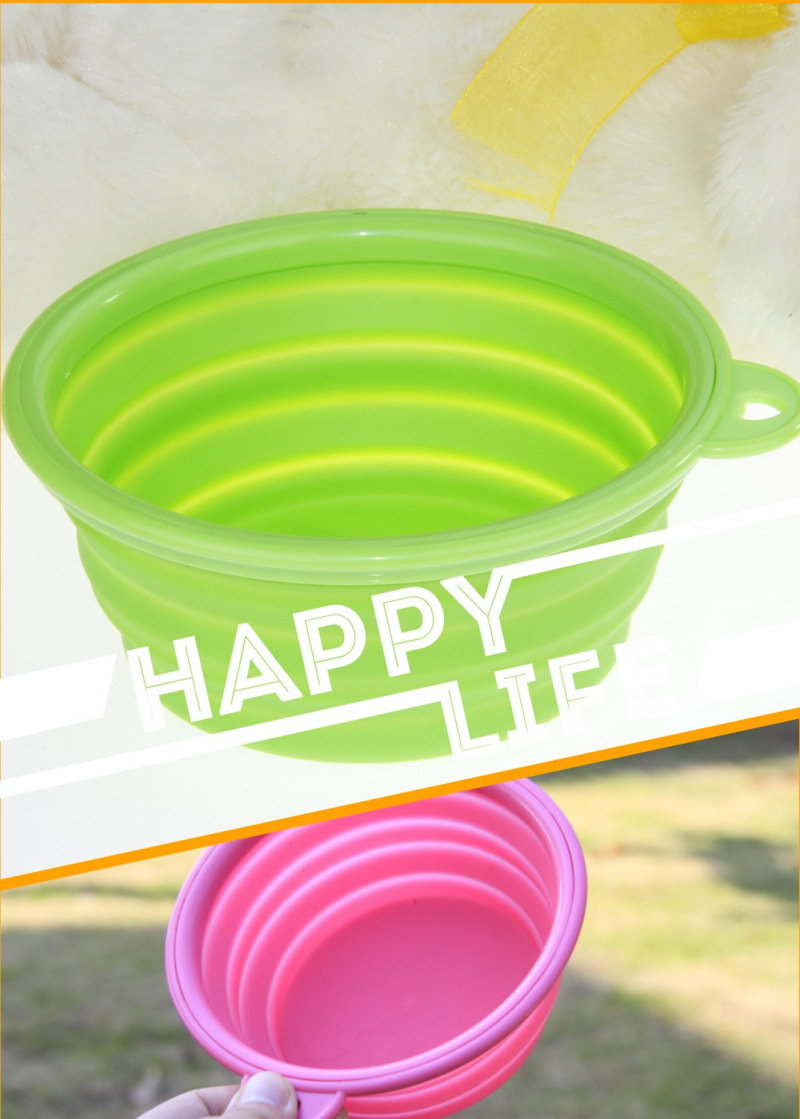 矽膠寵物狗碗6色