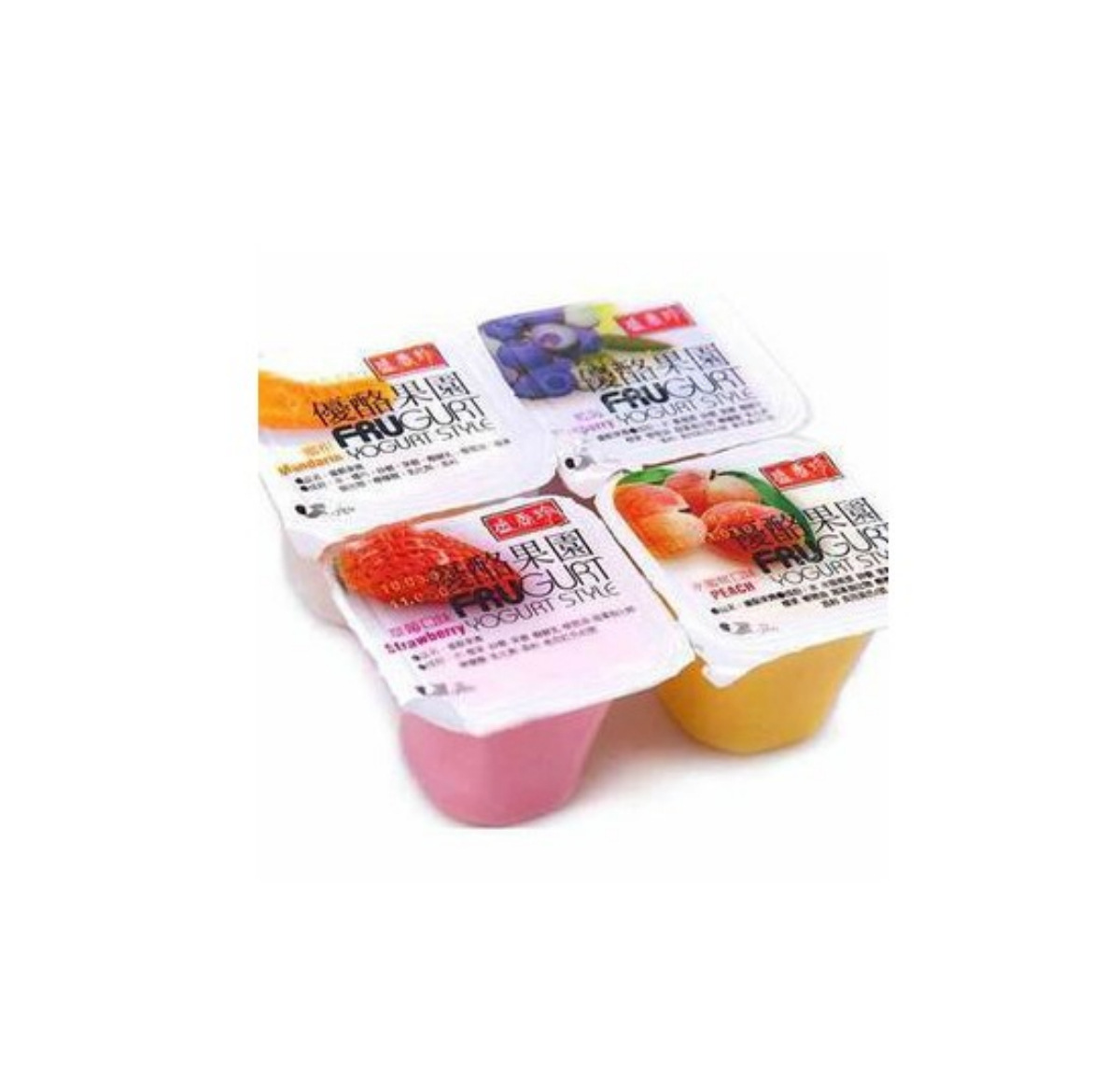 【批发 马来西亚 优酪果冻 15只装480g 果冻 含