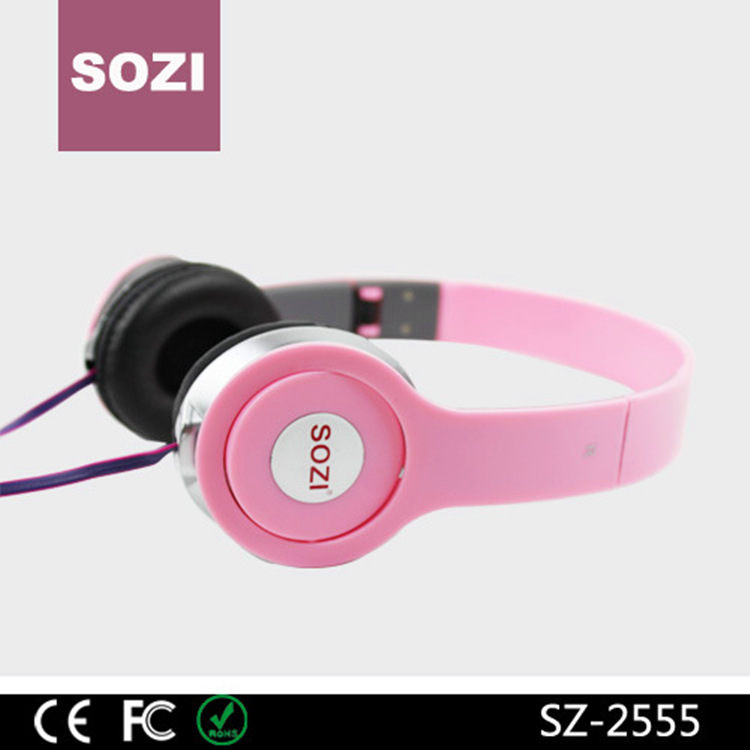 SZ-2555厂家批发直销 头戴式耳机 手机耳机 M