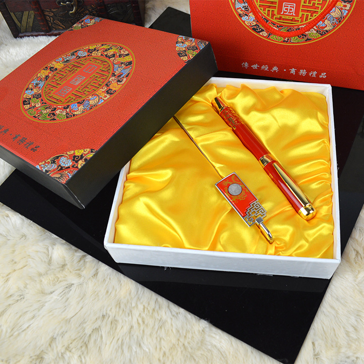 【教师节礼品批发 30元左右小青花礼品定制 学