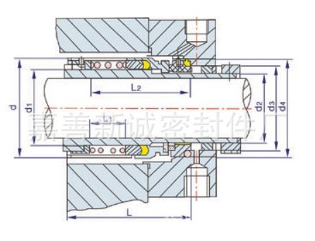 泵用釜用 中型机械密封系列-ay油泵用机封uk型