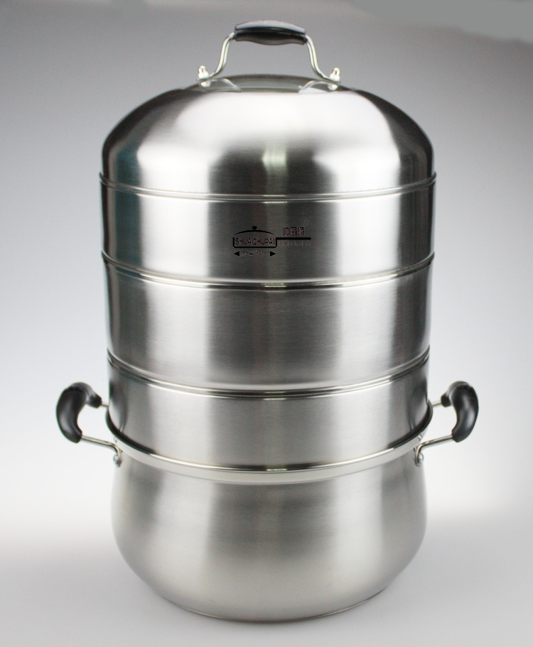 【全能多层原味蒸汽锅四层组合盖蒸锅不锈钢大容量烹饪锅具】价格,厂家,图片,其他锅及配件,潮安县彩塘镇颜新日用五金制品厂-马可波罗网