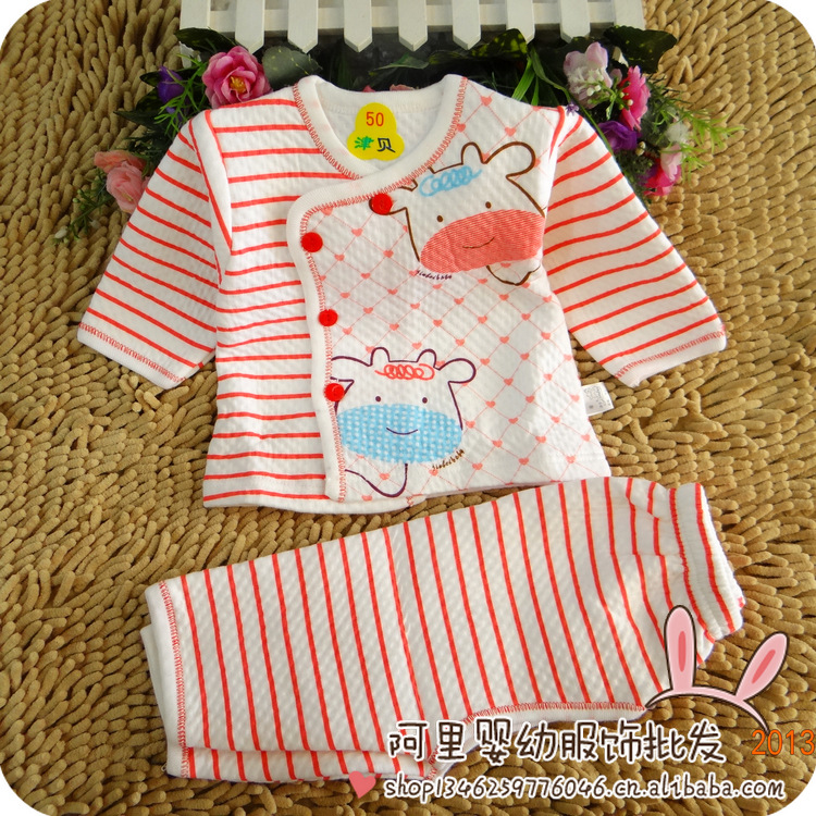 津贝<em>保暖内衣</em>10092<em>儿童</em>全棉对襟<em>开衫</em>保暖50-