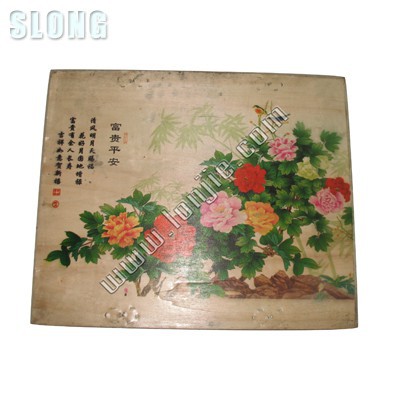 木块彩印效果图