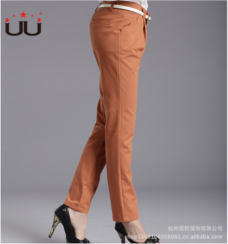 <em>批发</em>采购女式休闲裤-uu品牌<em>韩版女裤批发</em>定制