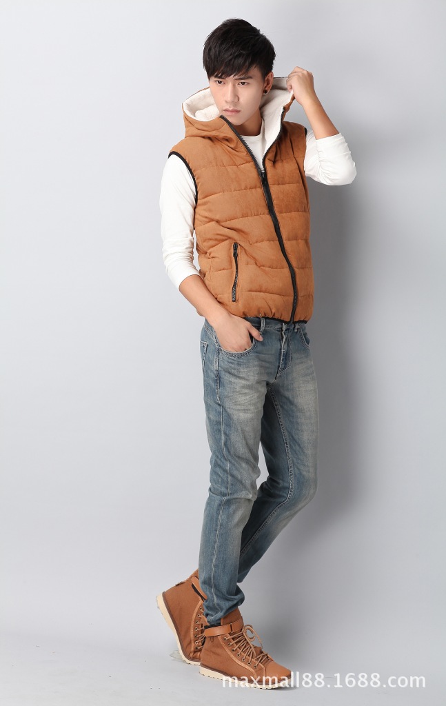 2013秋冬新款<em>男马甲 韩版</em>男士 马夹 休闲 <em>春秋</em>