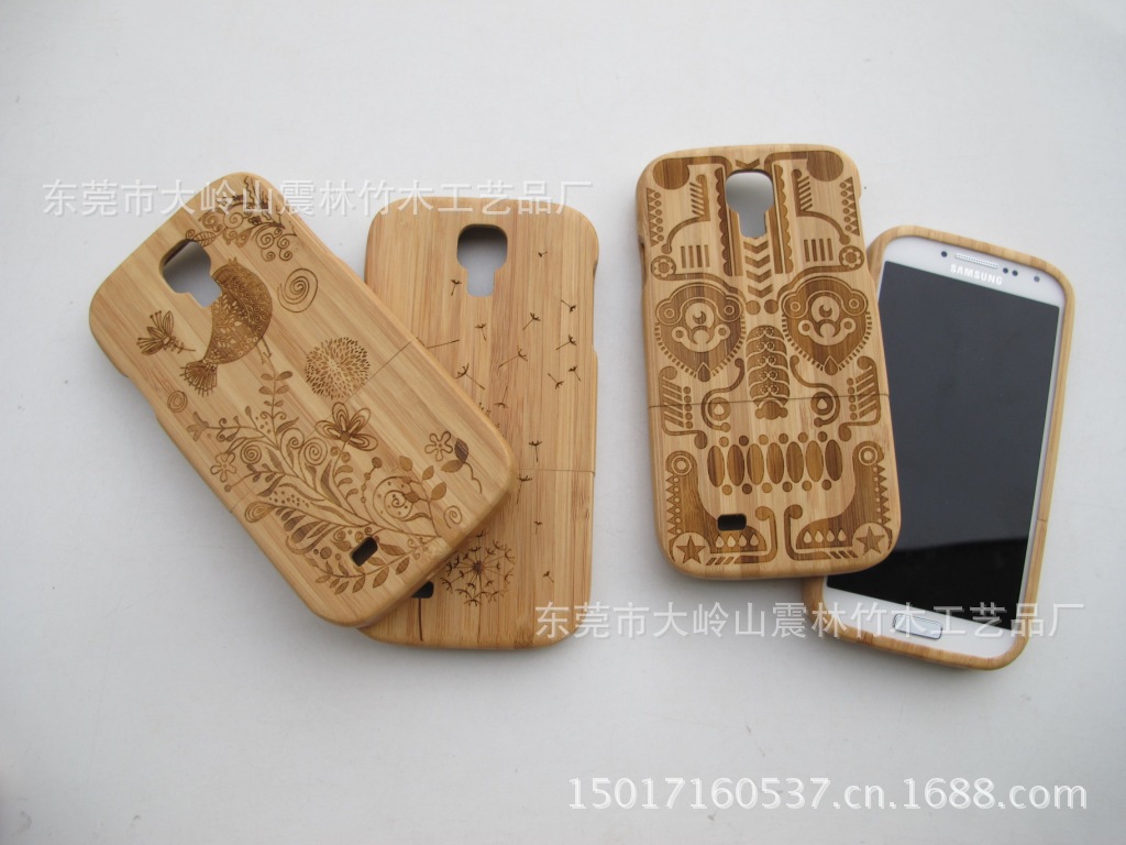【厂家专业生产竹木环保材质苹果手机外壳 三