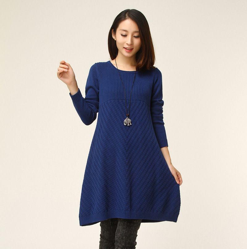精品<em>秋季</em>新款上市 全棉<em>毛衣</em>百搭<em>打底裙</em> 纯色简