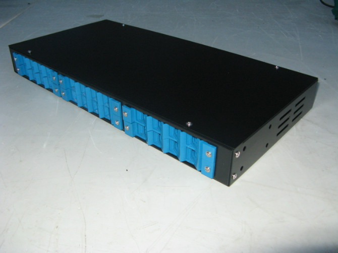 24芯机架式光缆终端盒(标准尺寸),机架式光纤终