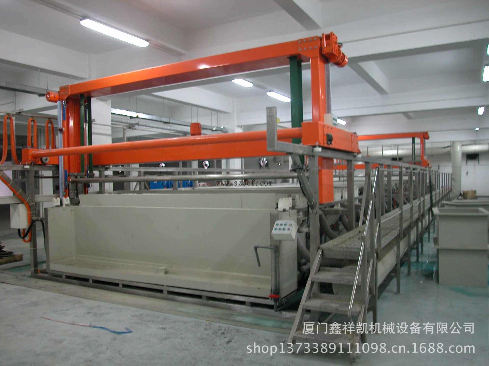 厦门鑫祥凯机械供应电镀设备-自动水洗线.垂直水洗线(过水线)
