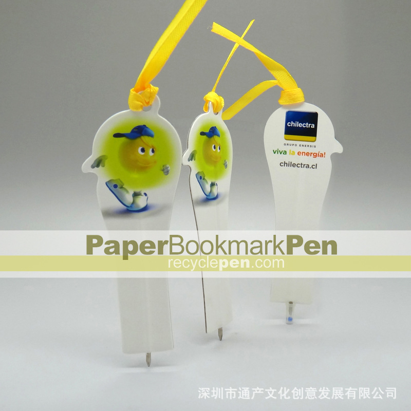 flat pen, bookmark pen