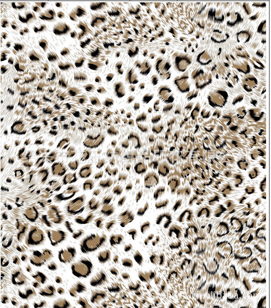 动物皮纹-大树森林迷彩花型面料