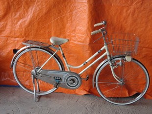 自行车-日本二手自行车\/沙道\/老款硬制手刹车 