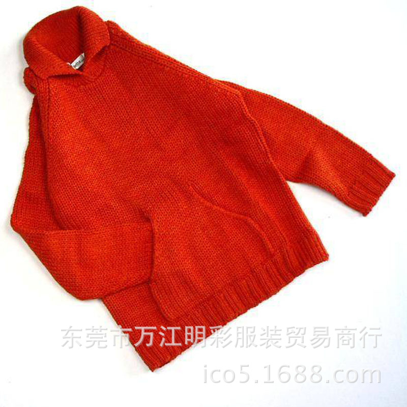 【<em>厂家直销库存儿童毛衣</em> 加厚防寒毛衣 地摊甩