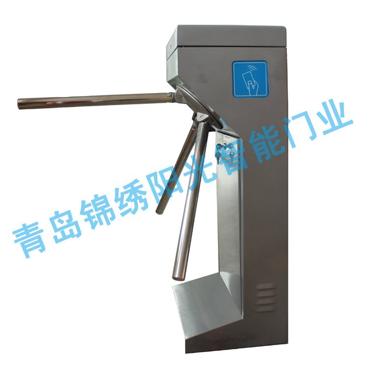 通道闸-立式三辊闸（钢板喷塑）