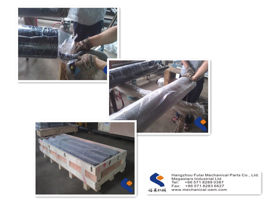 packaging of steel roller