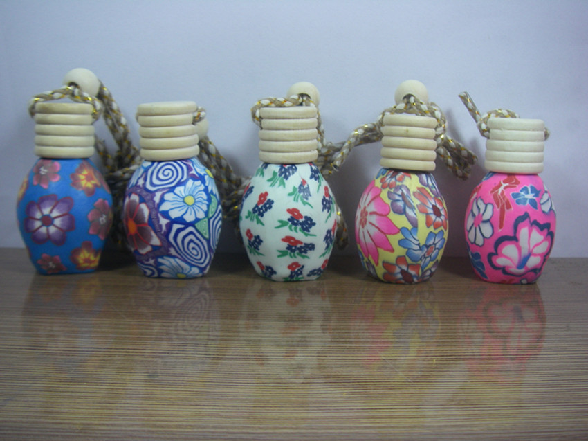 2013跑江湖最赚钱产品壮乡软陶香水车挂(软陶