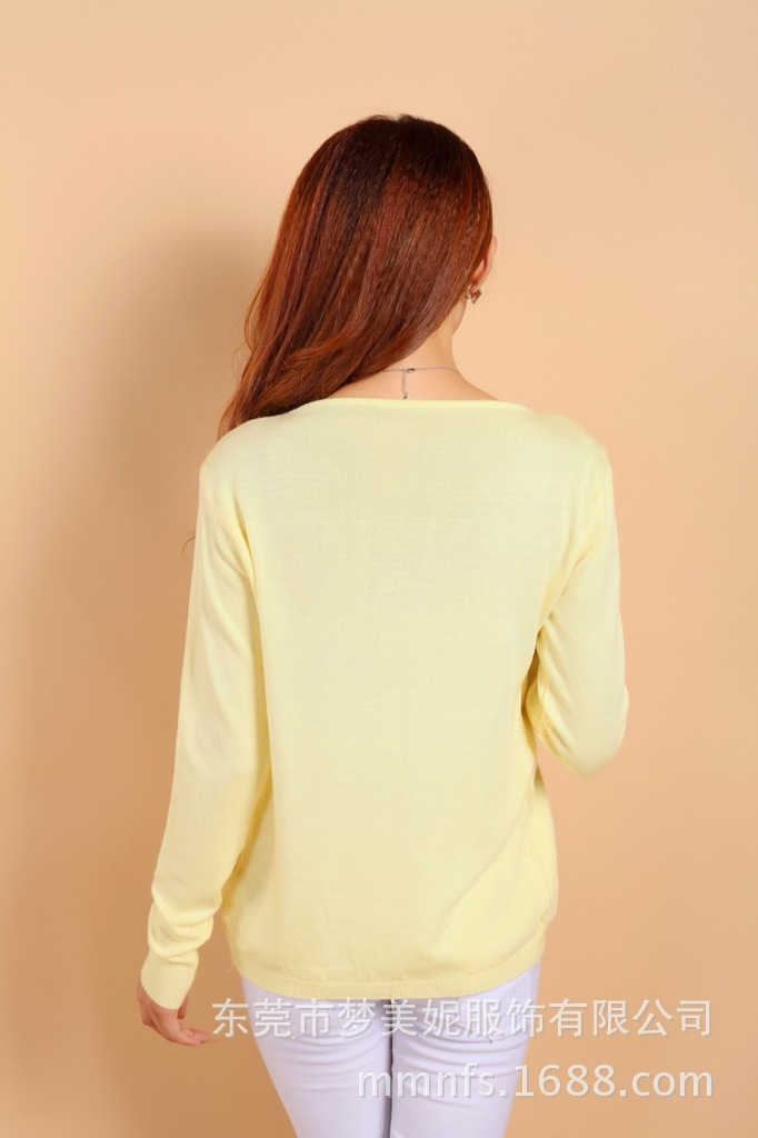 【新款秋装<em>女式针织衫</em>批发 <em>两件套开衫</em> 秋冬百