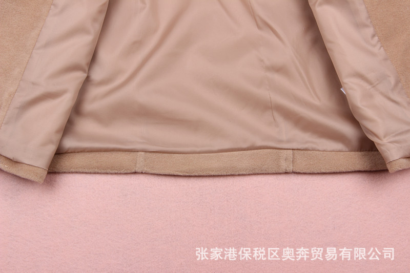 【品牌童裝】冬款童外套 駝色雙排扣連帽 兒童童外套 童裝批發