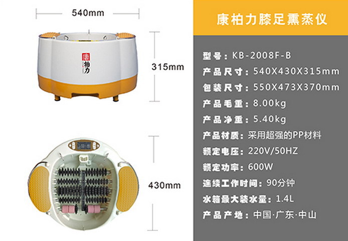 2008F-B膝足熏蒸機（經濟型）2
