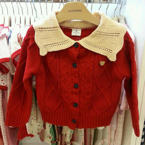 现货 2013新款<em>春秋</em>款 af小狗<em>女宝宝</em>针织<em>外套开</em>